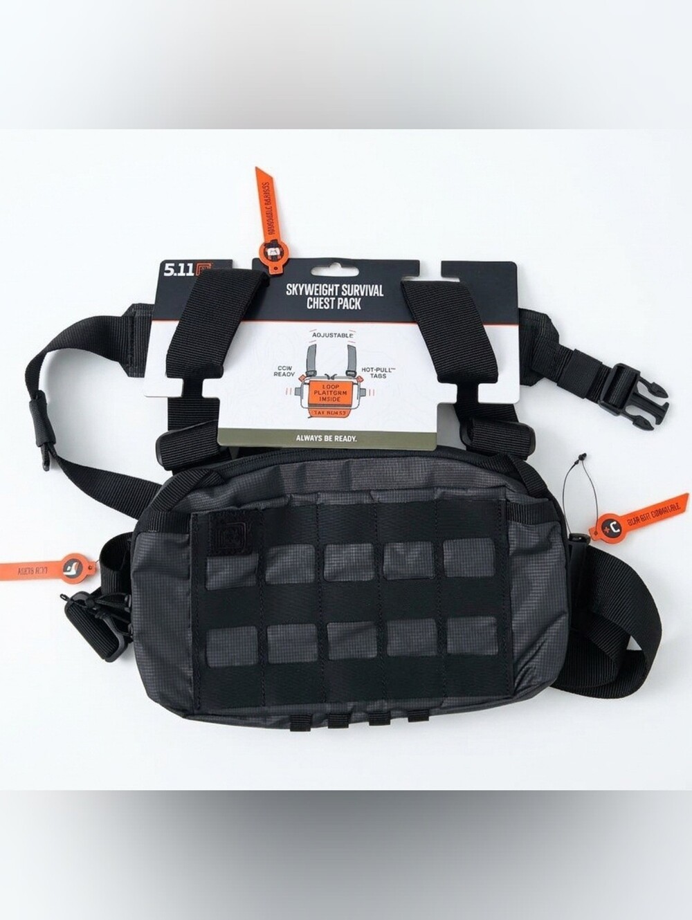 5.11 Tactical Skyweight Survival Chest Pack - Black